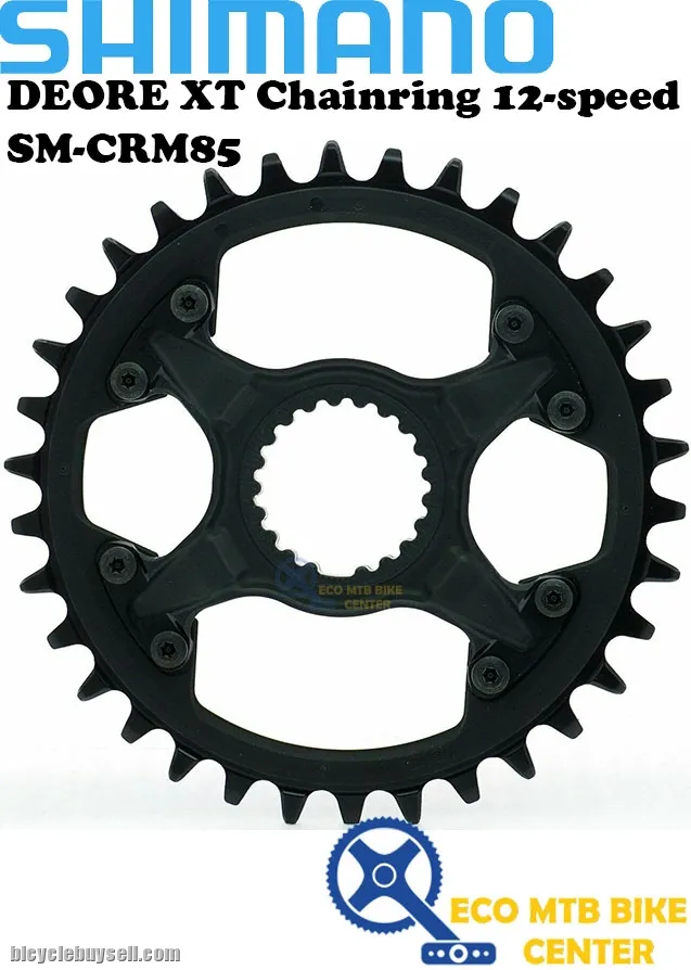 SHIMANO Deore XT M8100 Series Chainring 12-speed SM-CRM85