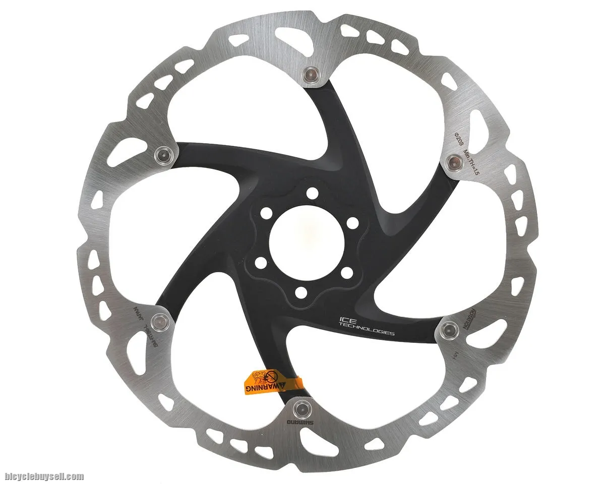 SHIMANO XT SM-RT86 ROTOR - 6-BOLT RT81 CENTRAL LOCK ICE TECH BRAKE 160MM 180MM 203MM