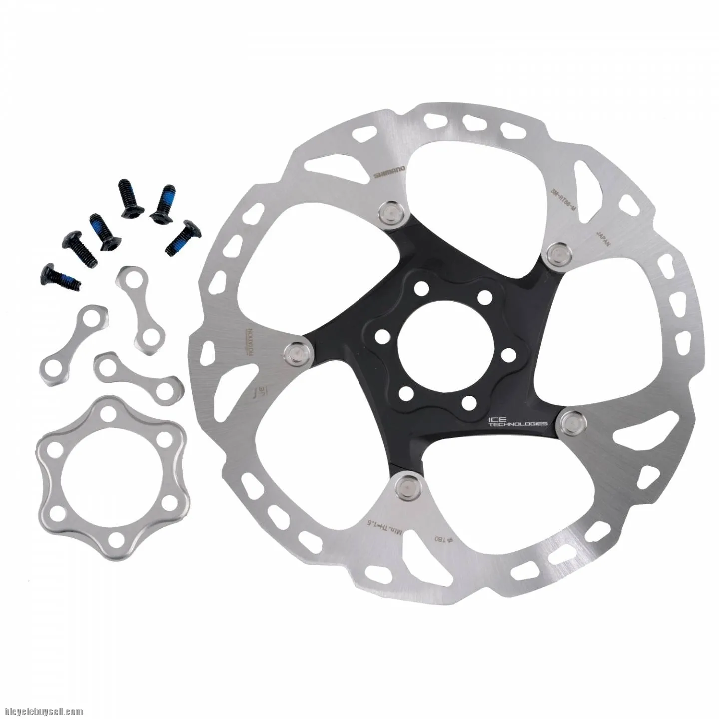 SHIMANO XT SM-RT86 ROTOR - 6-BOLT RT81 CENTRAL LOCK ICE TECH BRAKE 160MM 180MM 203MM