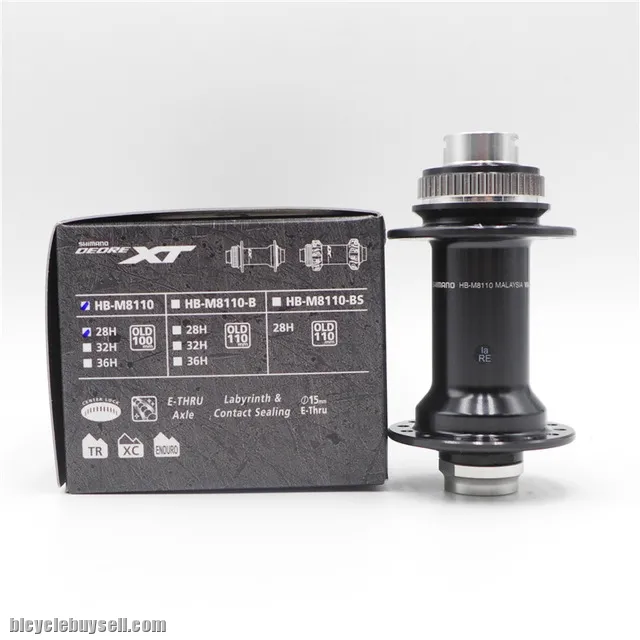 SHIMANO XT HB-M8110&amp;FH-M8110 Mountain Bike Front Hub 12 Speed Rear Freehub 32&amp;28 Holes