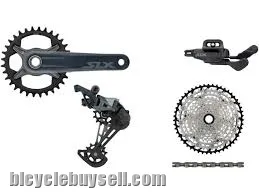 SHIMANO SLX GROUPSET  1x12SPEED (NO BRAKE, NO ROTOR, NO HUBSET, NO BB) M7100 M7120 last set clearanc