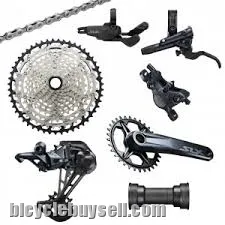 SHIMANO SLX GROUPSET 1x12SPEED (NO ROTOR NO HUBSET) M7100 M7120 last set clearance