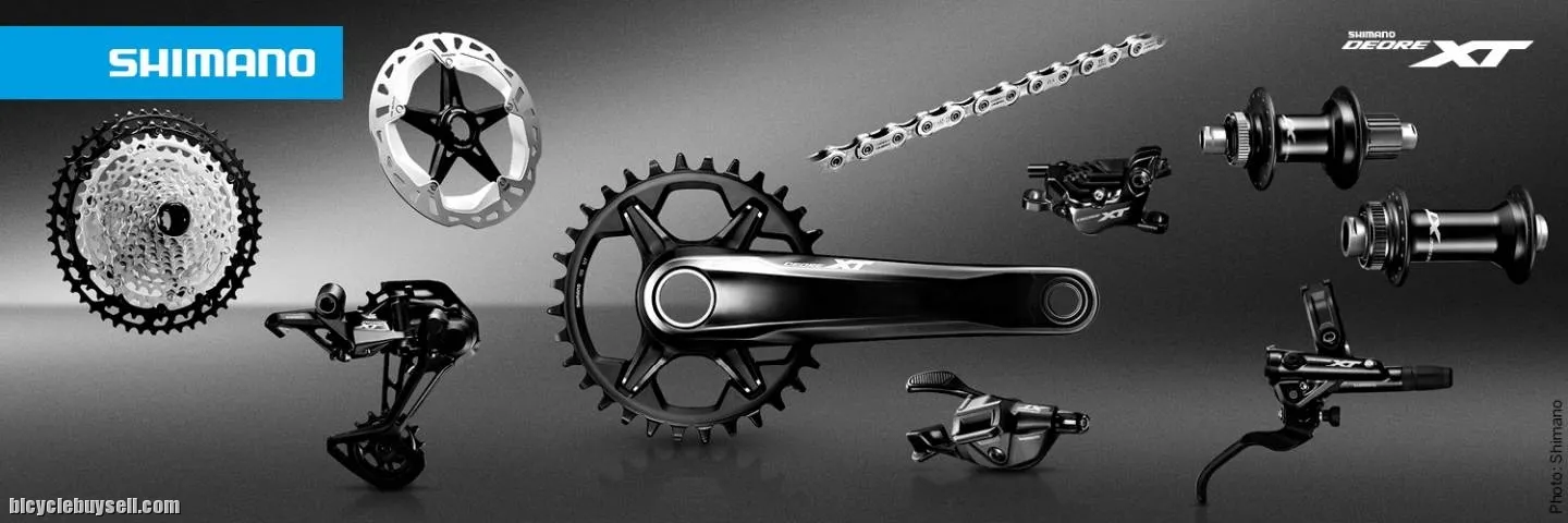 SHIMANO DEORE XT FULL GROUPSET 1x12SPEED (COMPLETE FAMILY M8100 M8120 last set package clearance