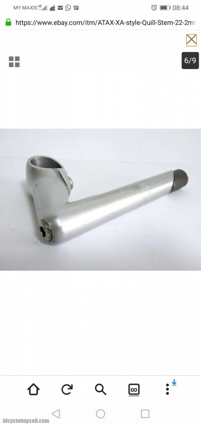 ATAX Stem 80mm Nos Vintage