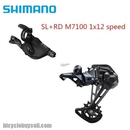 SHIMANO SLX COMBO DEAL RD+SHIFTER M7100 1X12SP - SALES M7120 last set clearance