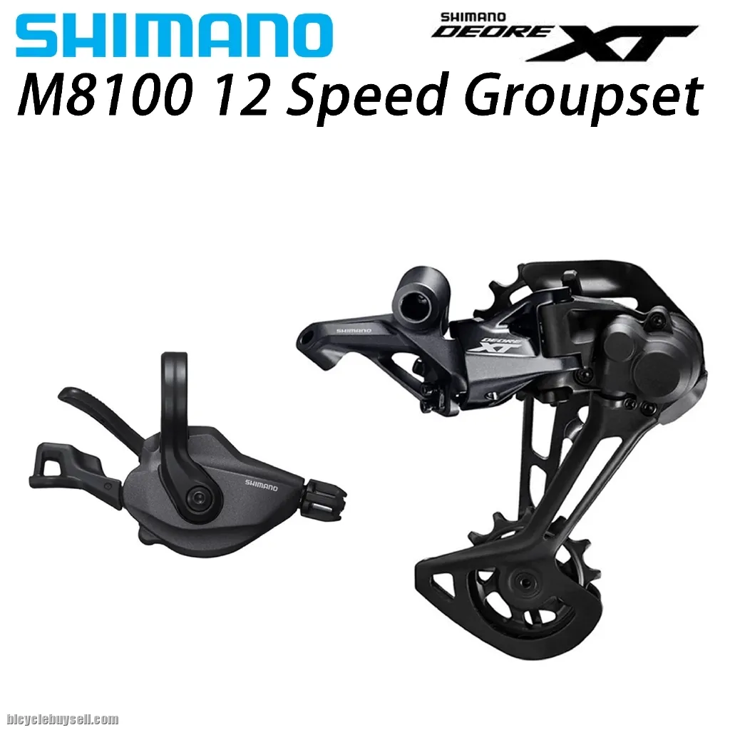 SHIMANO DEORE XT COMBO RD+SHIFTER 12SPEED M8100 M8120 (CLEARANCE SALES) last set clearance