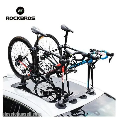 ROCKBROS Sucker Roof-Top Bicycle Rack Carrier Easy Install Roof RackHolder