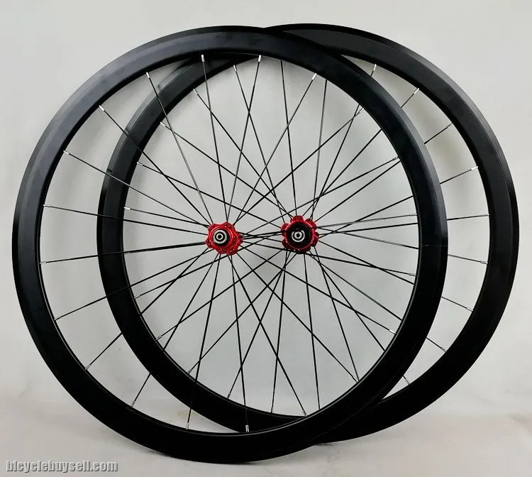 PASAK 40mm clincher high profile road bike wheelset 700c
