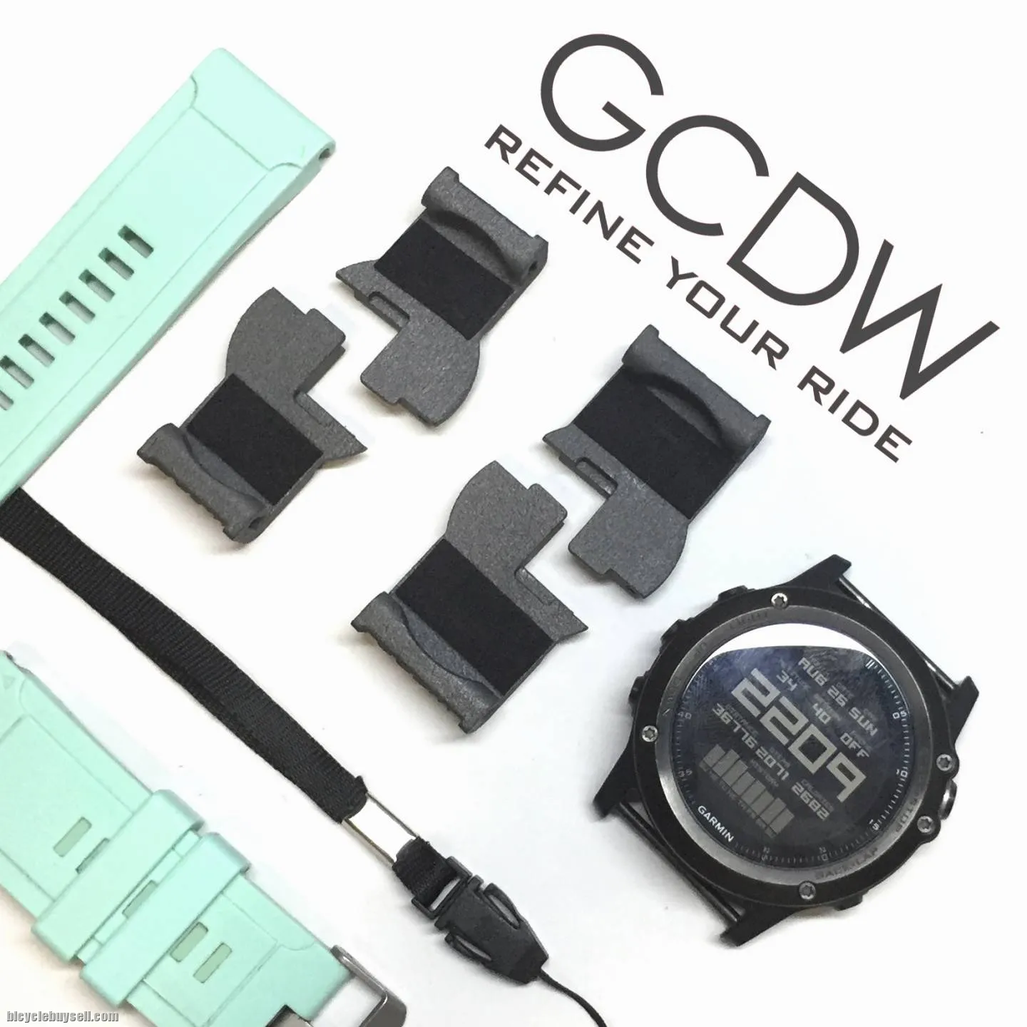 Garmin Fenix Quick Release Mounting Kit For Bike Cycling 3x 5x 6x Plus Forerunner 935 945