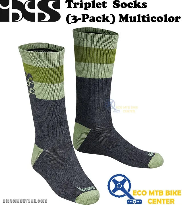 IXS Triplet Socks (3-Pack) Multicolor
