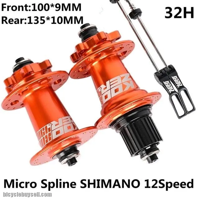 Micro Spline freehub KOOZER XM490 PRO cassette hub bicycle hubs 135x10 142x12MM MS 12 speed MTB Disk