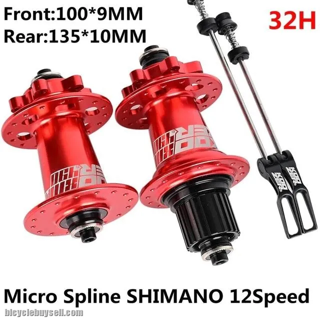 Micro Spline freehub KOOZER XM490 PRO cassette hub bicycle hubs 135x10 142x12MM MS 12 speed MTB Disk