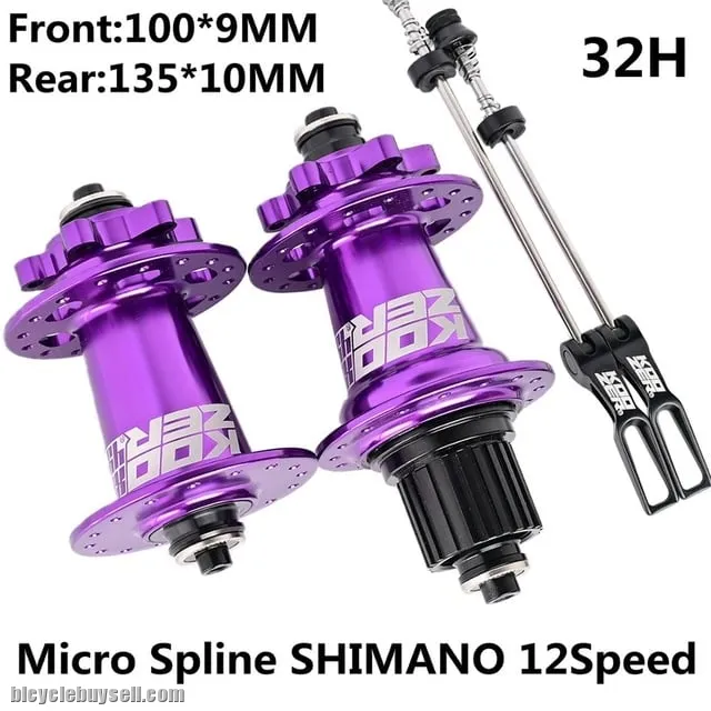 Micro Spline freehub KOOZER XM490 PRO cassette hub bicycle hubs 135x10 142x12MM MS 12 speed MTB Disk