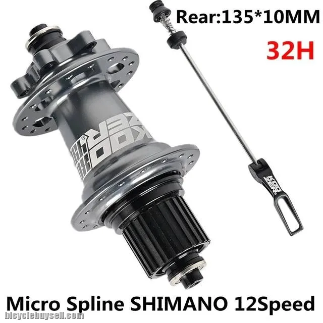 Micro Spline freehub KOOZER XM490 PRO cassette hub bicycle hubs 135x10 142x12MM MS 12 speed MTB Disk