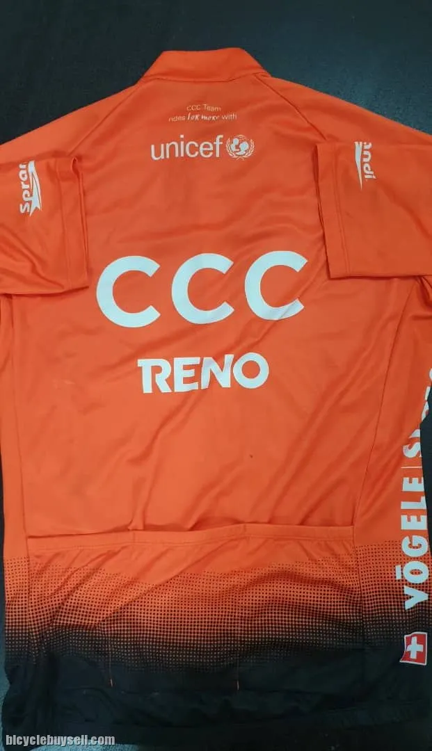 USED Jersey - Giant CCC Cycling Jersey L size