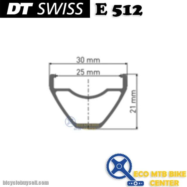 DT SWISS Rims E 512 27.5/29 (SELL IN PAIR)