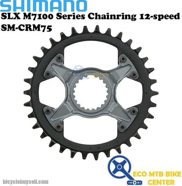 SHIMANO SLX M7100 Series Chainring 12-speed SM-CRM75