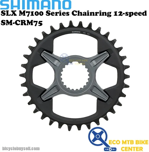 SHIMANO SLX M7100 Series Chainring 12-speed SM-CRM75
