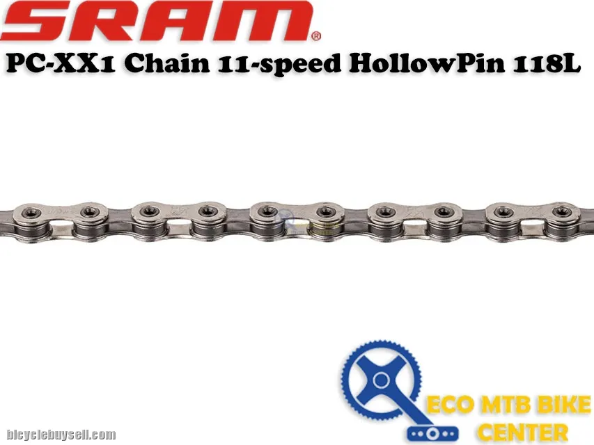 SRAM PC-XX1 Chain 11-speed PowerLock HollowPin 118L