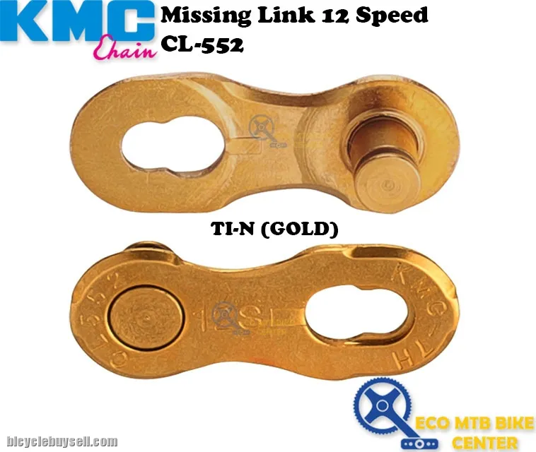 KMC Chain Connector Missing Link 12 Speed CL552 (Non Re-Usable)