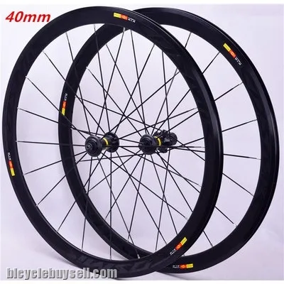 700c 40MM  Clincher alloy Mavic cosmic Elite road wheelset bike V brake C brake
