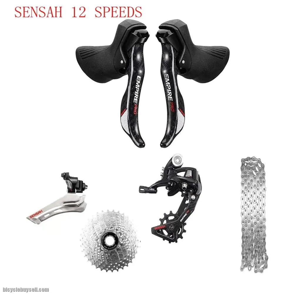 SENSAH EMPIRE PRO GROUPSET 2 x12s Speed Road Bike - 24s 12 Cassette/ SRAM Shifter/ RD/ FD/ Chain