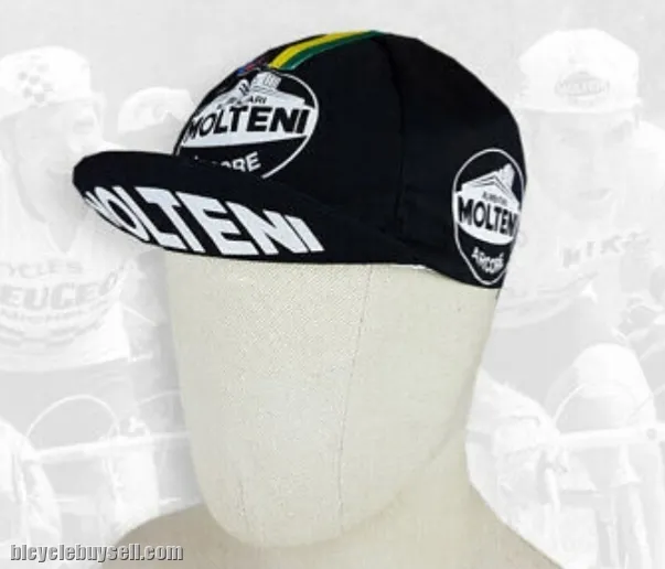 Cycling Cap Molteni Black