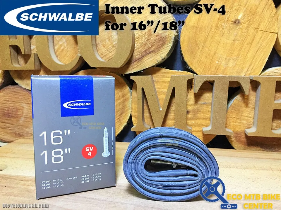 SCHWALBE Inner Tubes SV-4 for 16/18"