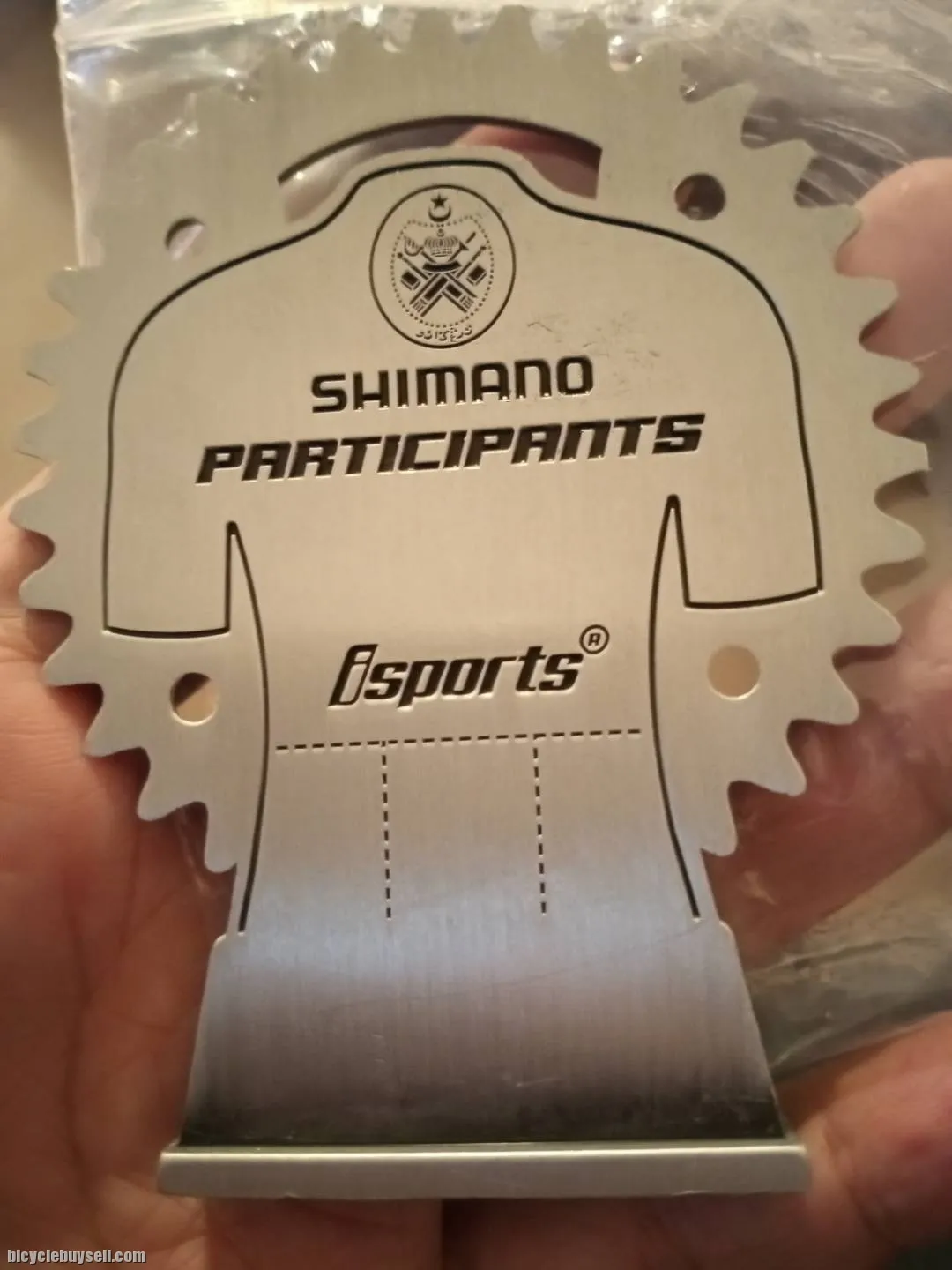 TSG Shimano Fellowship Ride 2020 medal nego