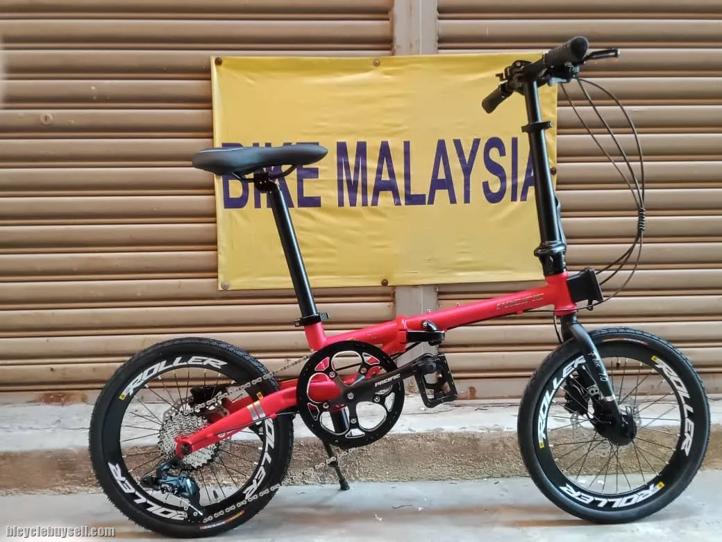 PACIFIC FLUX 7.0 FOLDING BIKE 16" 10-SPEED