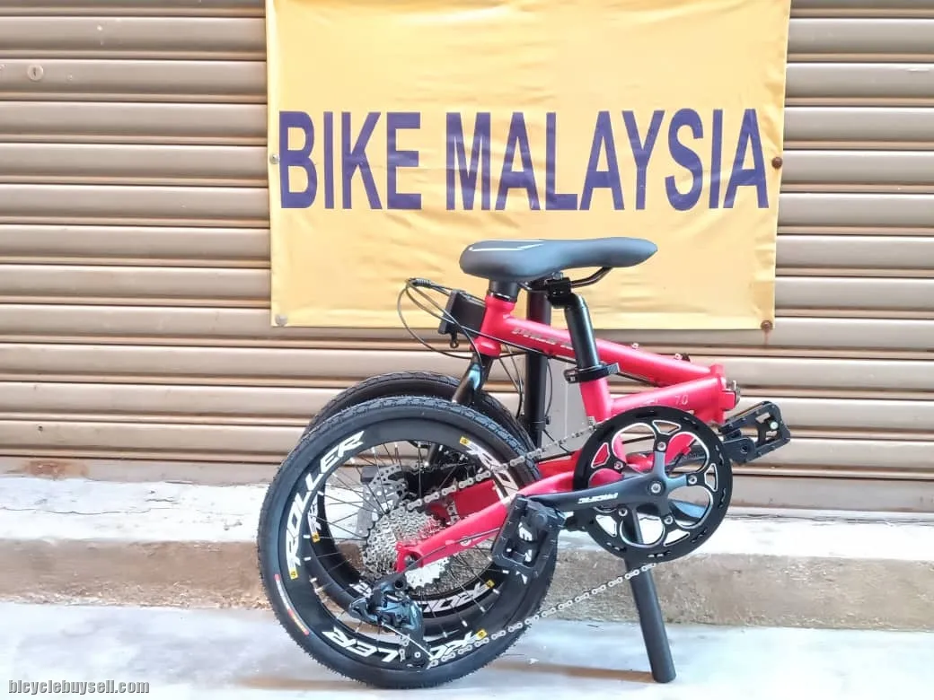 PACIFIC FLUX 7.0 FOLDING BIKE 16" 10-SPEED