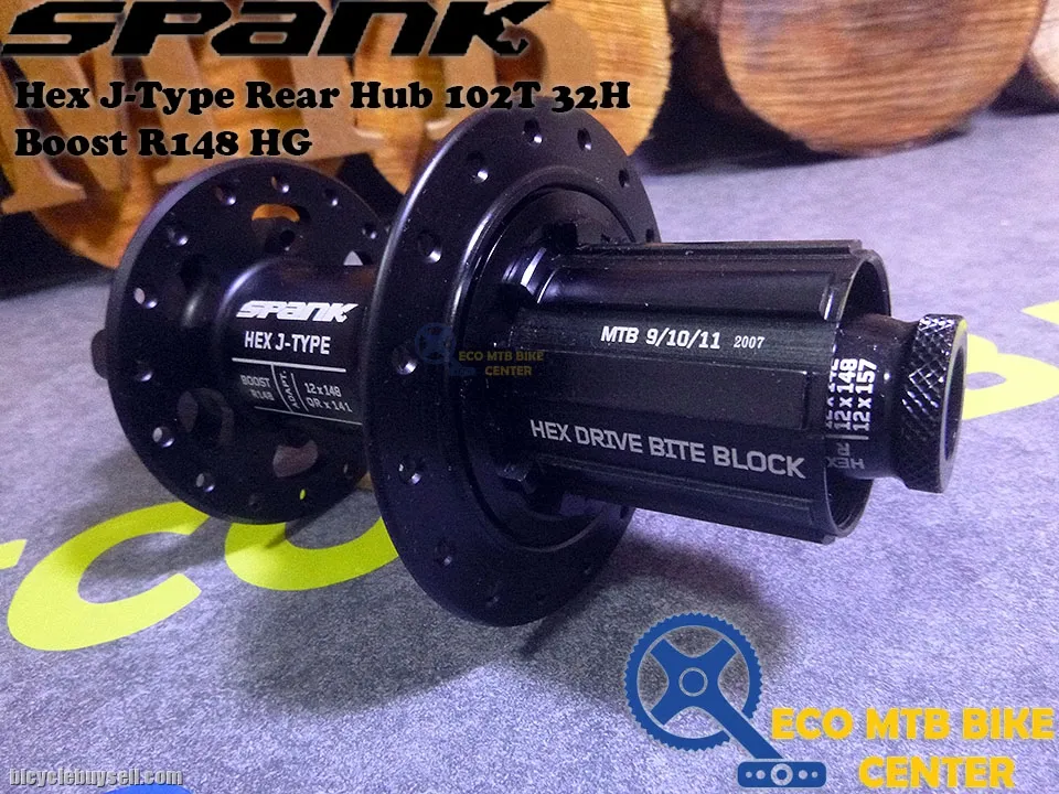 SPANK Hex J-Type Rear Hub 102T 32H