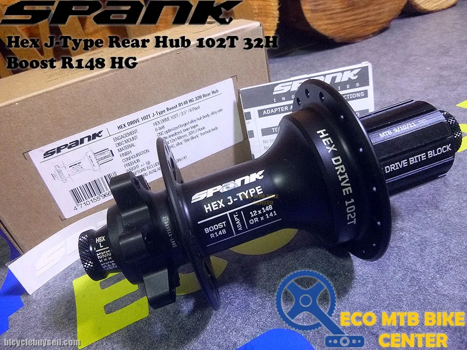 SPANK Hex J-Type Rear Hub 102T 32H