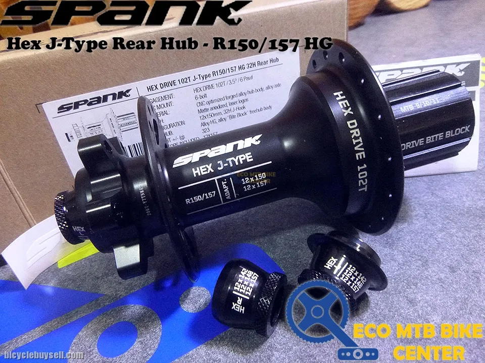 SPANK Hex J-Type Rear Hub 102T 32H