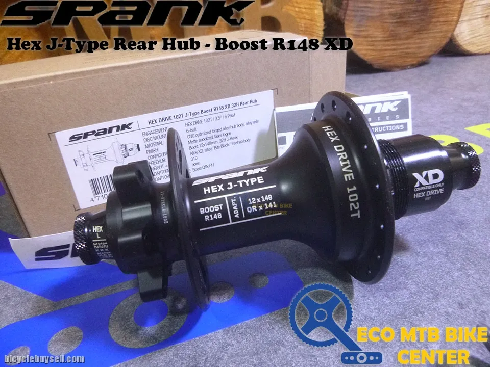 SPANK Hex J-Type Rear Hub 102T 32H