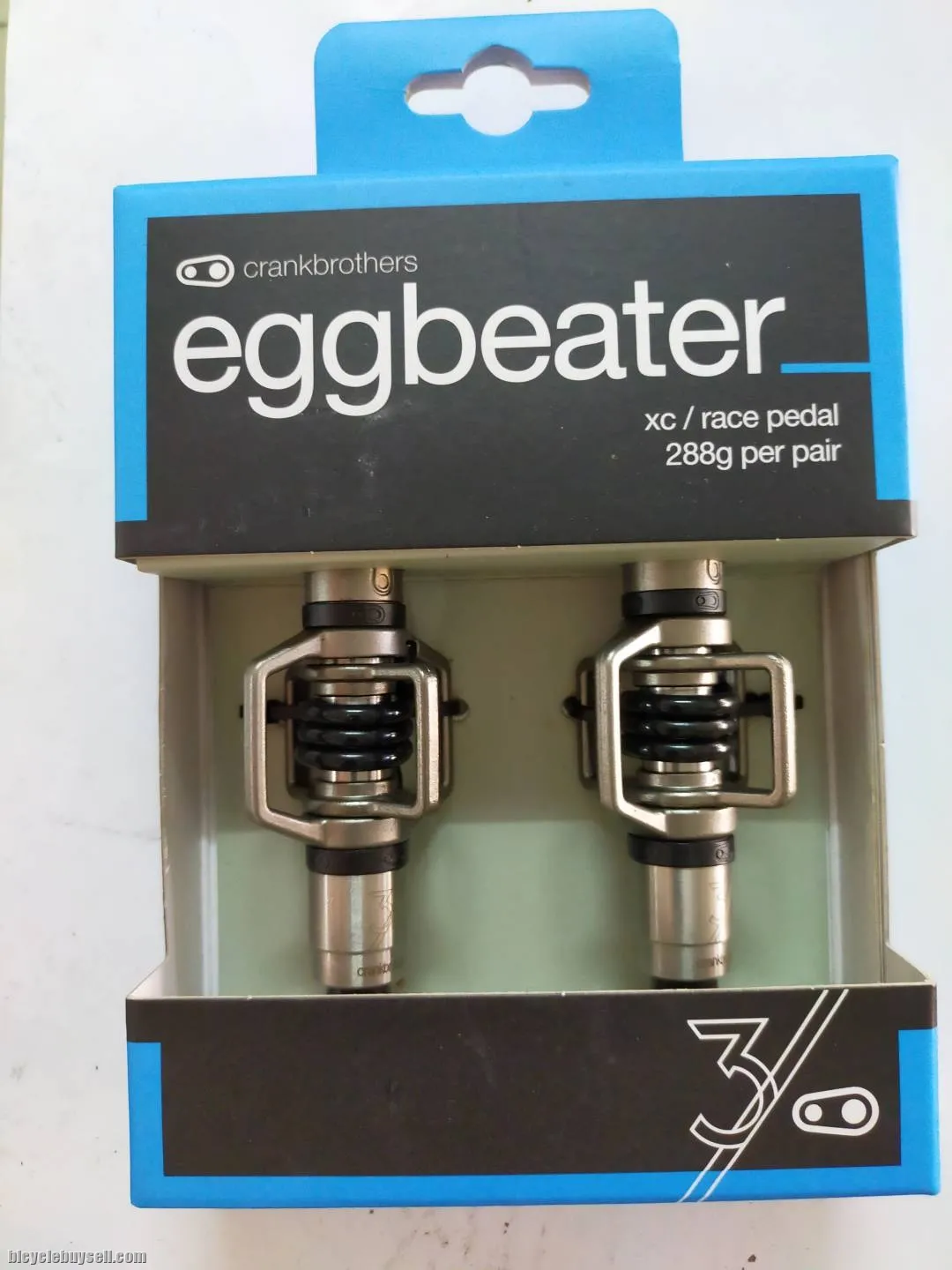 CRANKBROTHERS EGG BEATER 3 - LAST SET CLEARANCE - FULL KIT READY