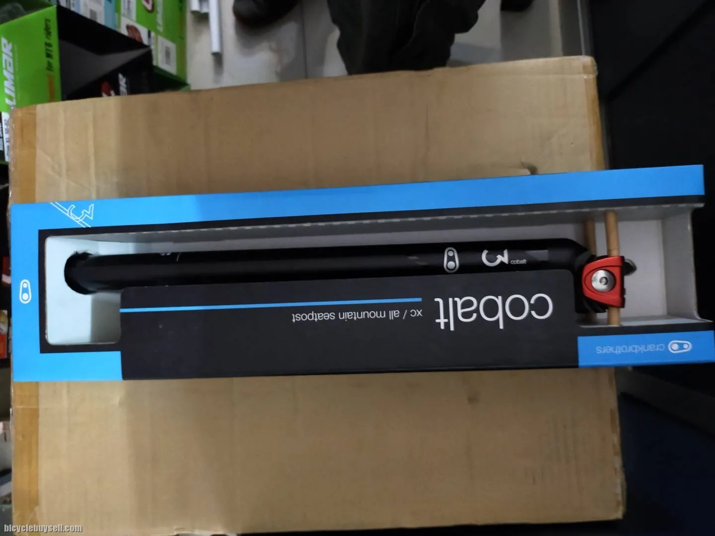 CRANK BROTHERS COBALT 3 27.2X400MM - LAST UNIT CLEARANCE OFFER OFFSET 20MM