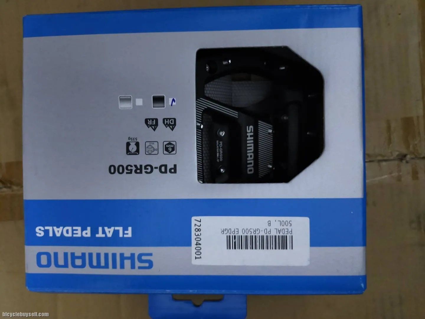 SHIMANO GR500 PEDAL - GENUINE SET LAST UNIT CLEARANCE - COMPLETE ORI KIT