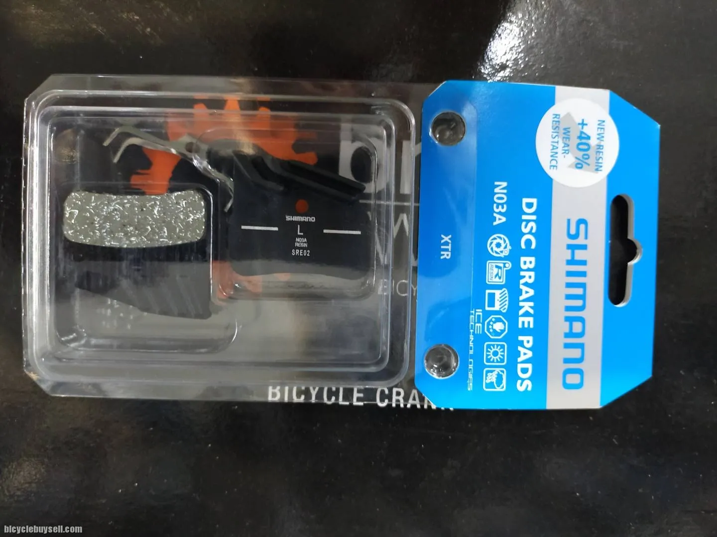 SHIMANO N03A RESIN BRAKE PAD FOR SHIMANO 4PISTON BRAKES - LAST SET CLEARANCE