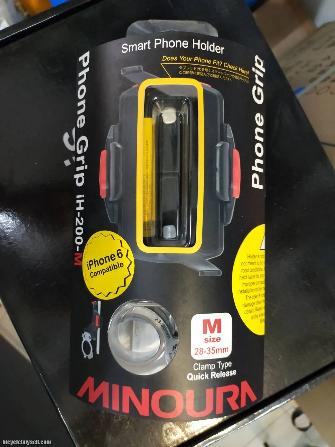 MINOURA PHONE GRIP IH-200 I-PHONE HOLDER BRACKET - LAST UNIT SALES RM49