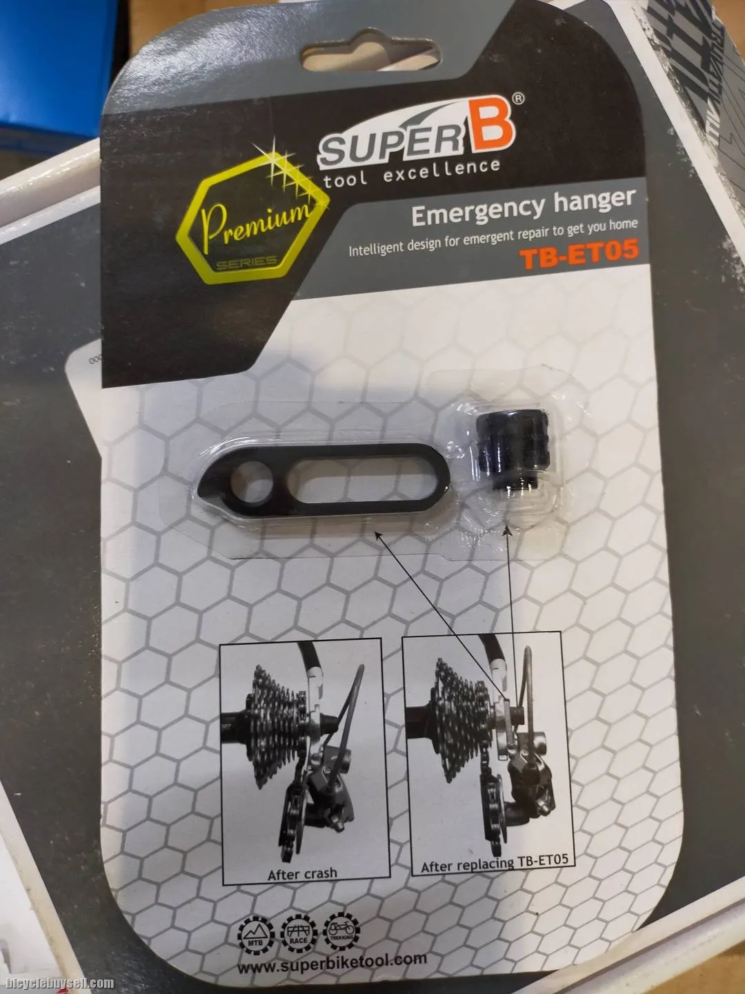 SUPER B RD HANGER EMERGENCY BRACKET - LAST PIECE CLEARANCE