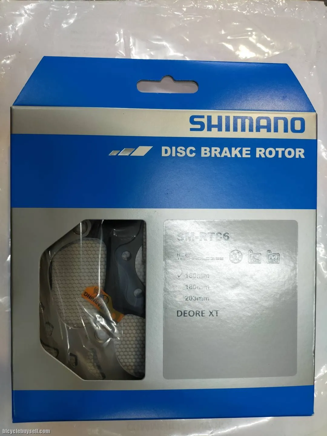 SHIMANO DEORE XT 6 BOLT ROTOR 160MM GENUINE PART GUARANTEED