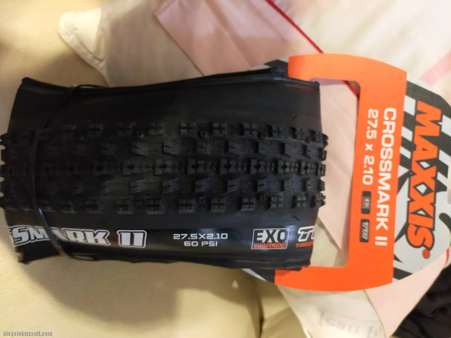 MAXXIS CROSSMARK II TUBELESS READY EXO 27.5X2.1 (GUARANTEED GENUINE MAXXIS TIRE) SALES