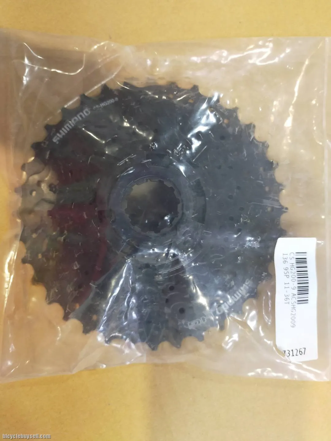 SHIMANO 9SPEED 11-36T CASSETTE (GENUINE SHIMANO PART GUARANTEED) LAST UNIT CLEARANCE