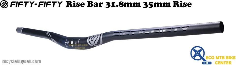 FIFTY-FIFTY Handlebar Rise Bars 31.8mm 35mm Rise