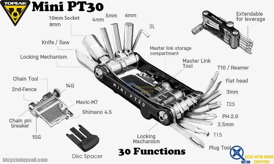 TOPEAK Tools Mini PT30