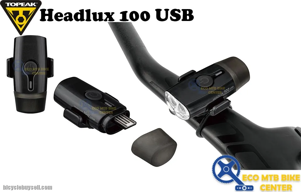 TOPEAK Light Headlux 100 USB Lumen