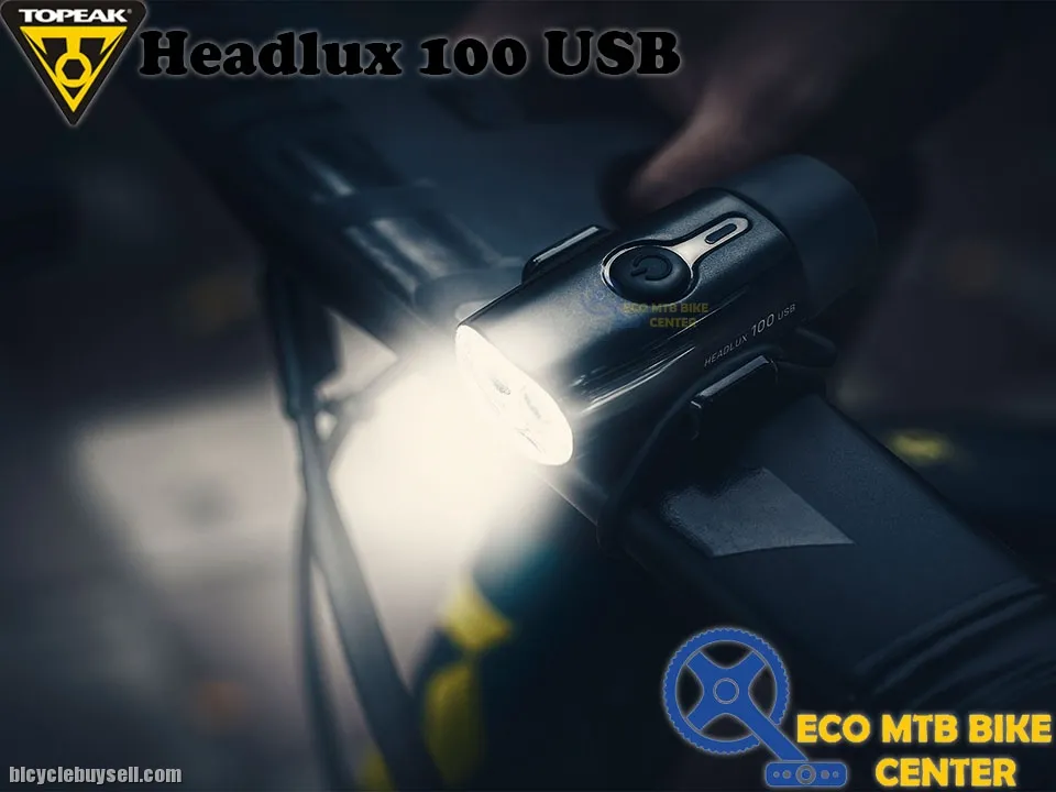 TOPEAK Light Headlux 100 USB Lumen