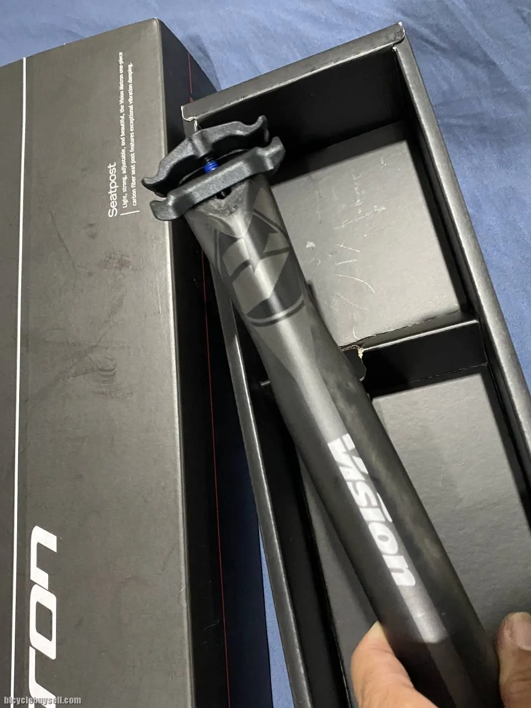 Vision Metron seatpost brand new (mounted once) 31.6mm