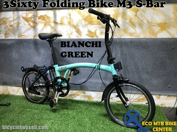 3Sixty Folding Bike 16" TRI FOLD M3 S-Bar